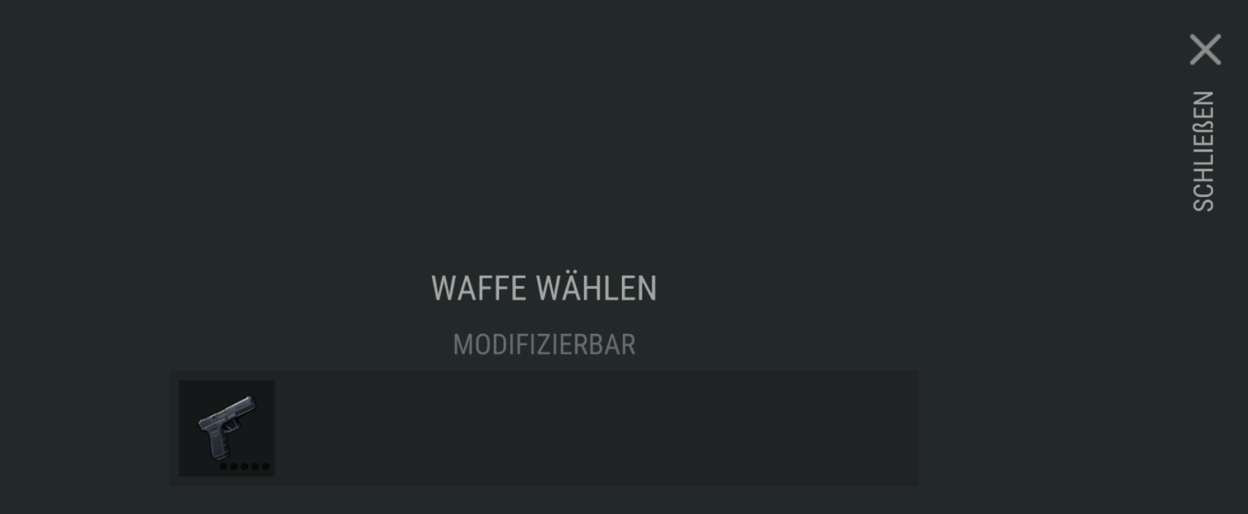 Waffendrehbank Waffe modifizieren